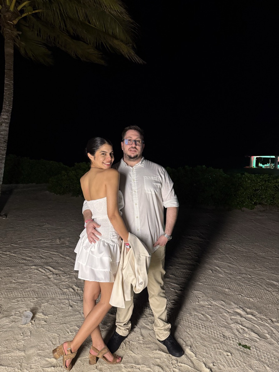 Eva & Fede en la playa